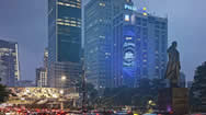 印尼雅加达Menara Taspen大楼LED大屏