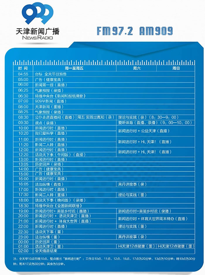 2019年天津电台新闻广播广告价格