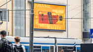 荷兰阿姆斯特丹市中心Leidseplein广场户外LED广告屏