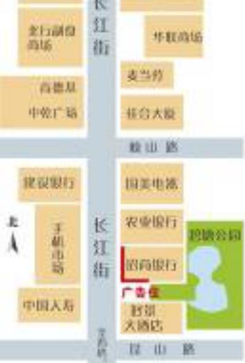 辽宁省沈阳市皇姑区长江街大清宝泉楼顶广告牌 - 点位图