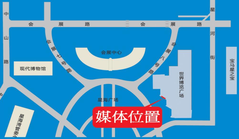 辽宁省大连市沙河口区﻿星海世博广场LED显示屏 - 点位图