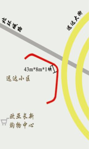 吉林省长春市二道区北环城路与远达大街交汇广告牌 - 点位图