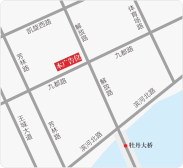 河南省洛阳市西工区摩登汇三面翻户外广告牌 - 点位图