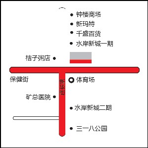 辽宁省阜新市海州区体育场东侧LED显示屏 - 点位图