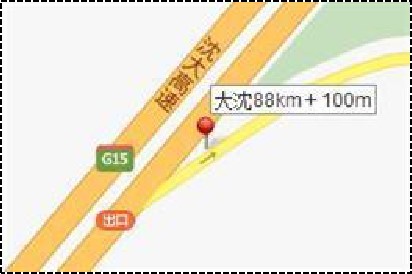 辽宁沈阳市沈大高速鞍山出口匝道88km＋100m广告牌 - 点位图