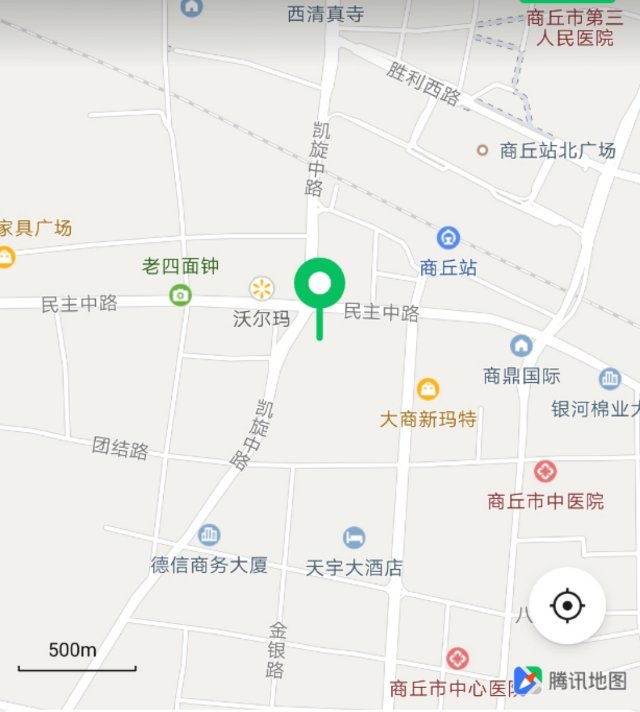 商丘旺角广场22*10LED显示屏 - 点位图