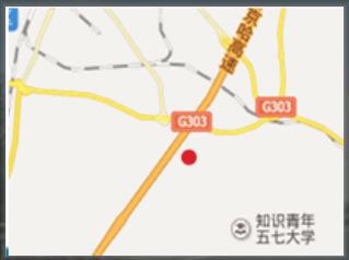 吉林省四平市京哈高速长平段K855四平出入口广告牌 - 点位图