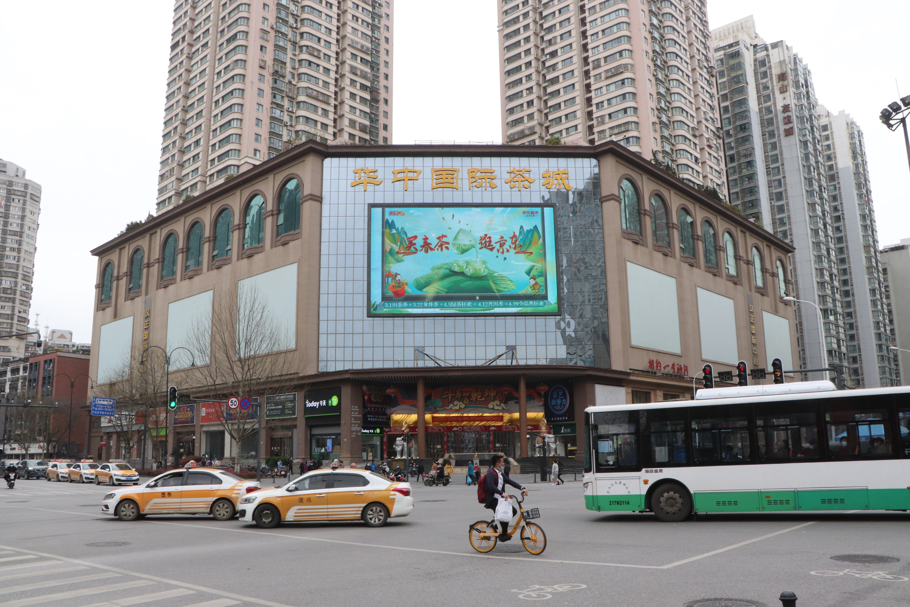 武汉市汉口核心商圈汉正街户外LED - 点位图