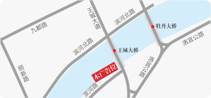 河南省洛阳市西工区王城大桥高清炫彩LED屏 - 点位图