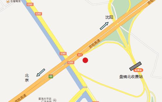 北京市京沈高速538.5公里处户外广告牌 - 点位图