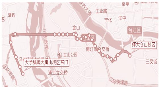 福建省福州市43路2A级公交车车身户外广告 - 点位图