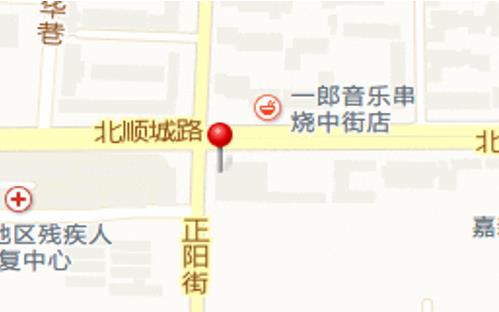 辽宁省沈阳市沈河区﻿中街正阳街汉庭酒店户外大牌 - 点位图