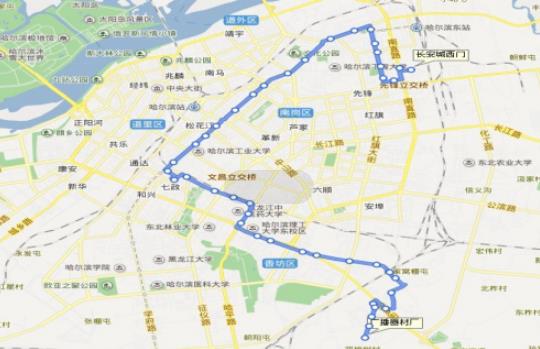 黑龙江省哈尔滨市55路2A级公交车车身广告 - 点位图