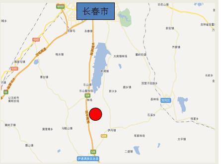 吉林省长春市抚长高速长春至辽源K279.5公里广告牌 - 点位图