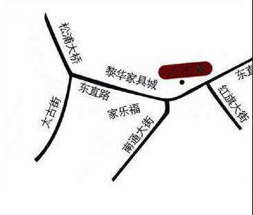 黑龙江省哈尔滨市南岗区东直路与南通大街交汇处LED屏 - 点位图