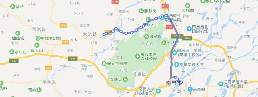 江西省赣州市36路BRT2A级公交车车身户外广告 - 点位图