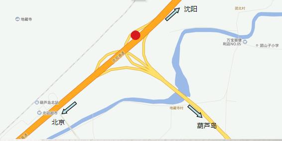 辽宁省沈阳市京沈高速416公里处户外广告牌 - 点位图