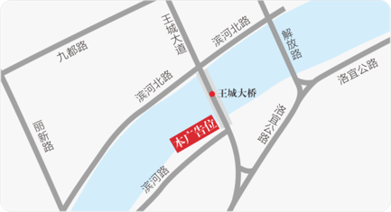 河南省洛阳市西工区王城大桥南三面翻户外大牌 - 点位图